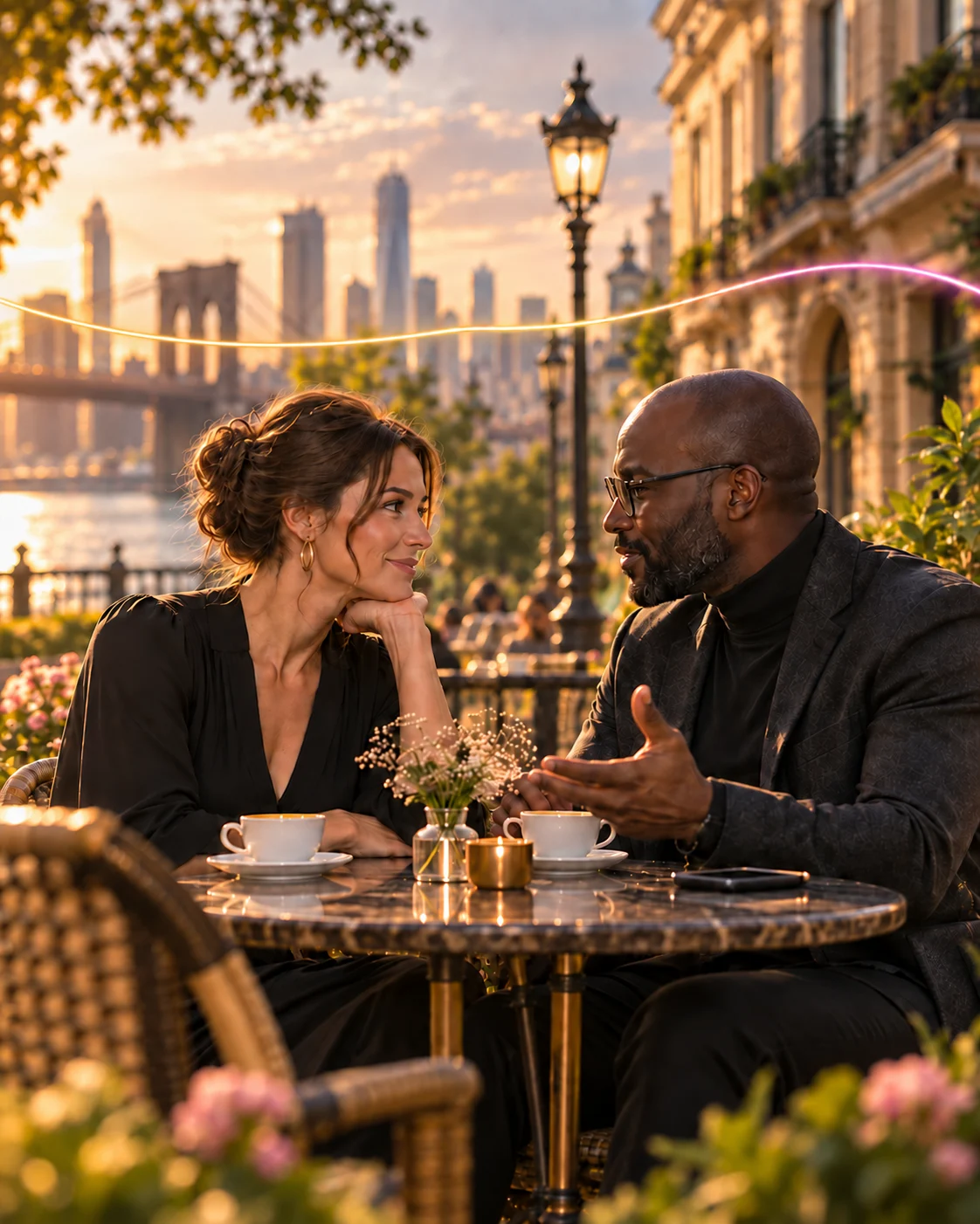 Couple illustrant la communauté MATONDI en Europe